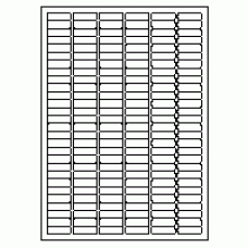 548 - Label Size 30mm x 10mm - 168 labels per sheet